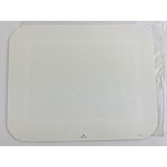 Vintage Hallmark 6 Paper Placemats Seashells Retro Beach Brown 11” X 14” Unused - Picture 8 of 10